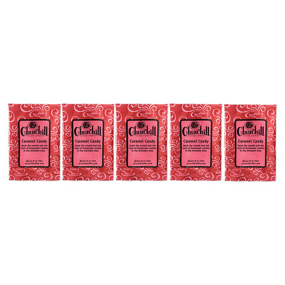 Churchill Coffee Company - Caramel Candy - 1.5 ounce bag pack of 5