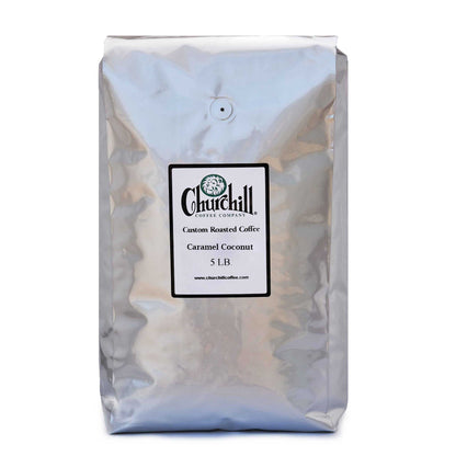 Churchill Coffee Company - Caramel Coconut - 5 pound bulk bag