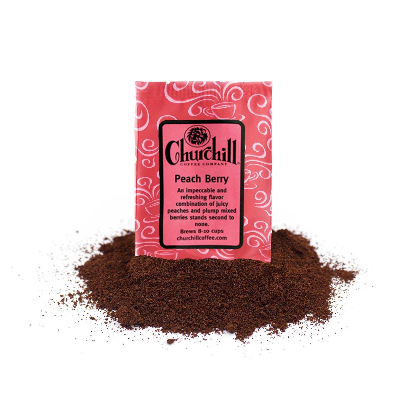 Churchill Coffee Company - Peach Berry - 5 pack of 1.5 ounce bags