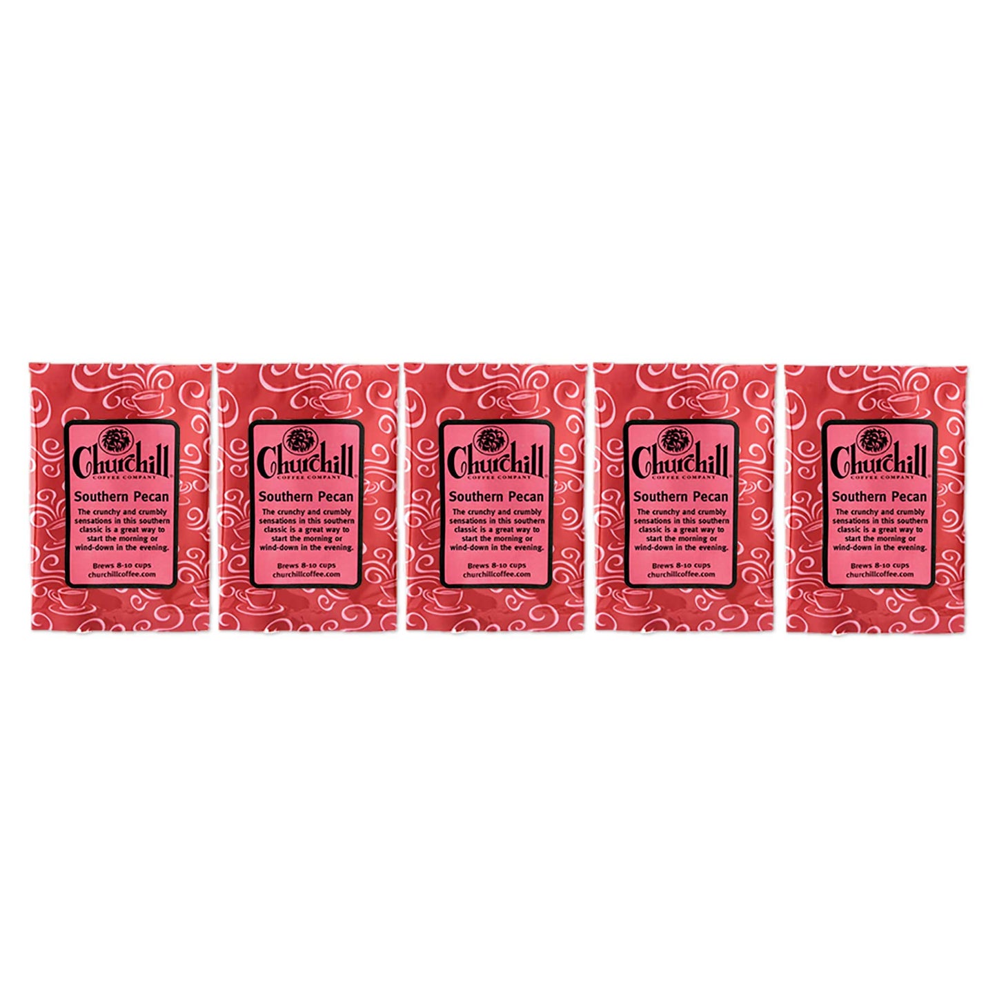 Churchill Coffee Company - Southern Pecan - 5 pack of 1.5 ounce bags